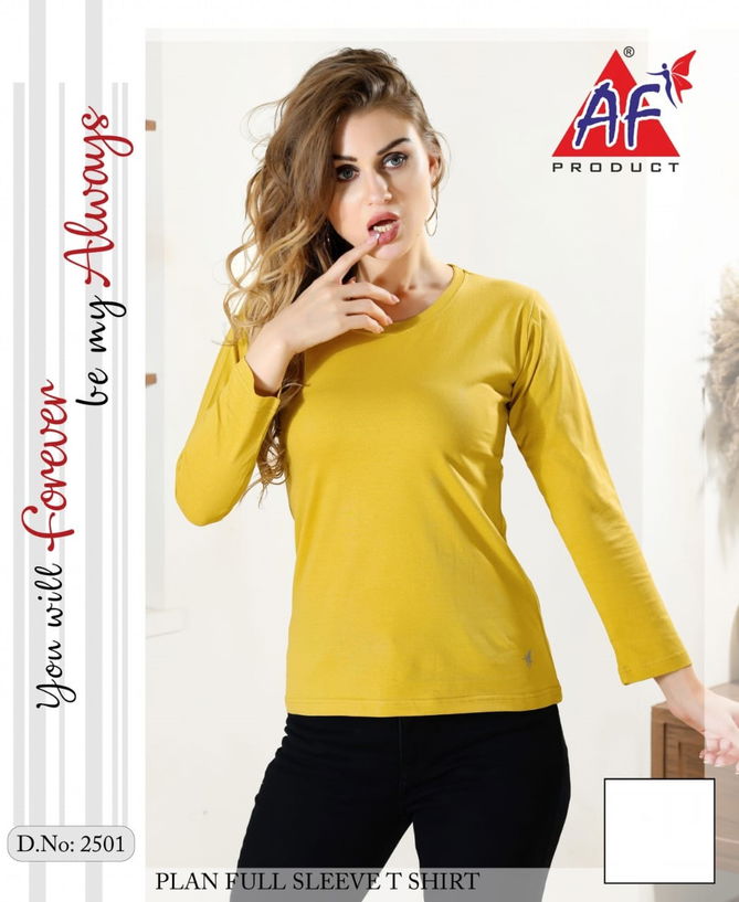 AF Product Hosiery Cotton Ladies Top Catalog